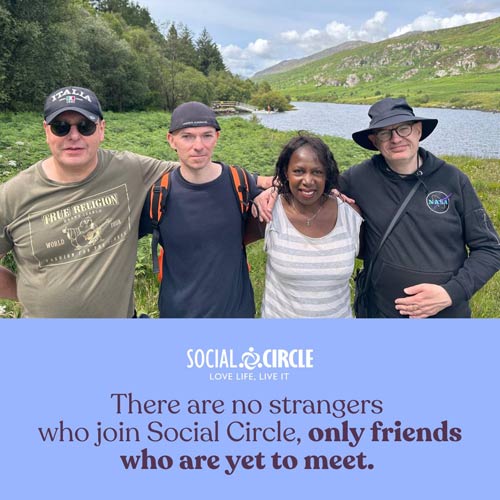 Make new friends with Social Circle